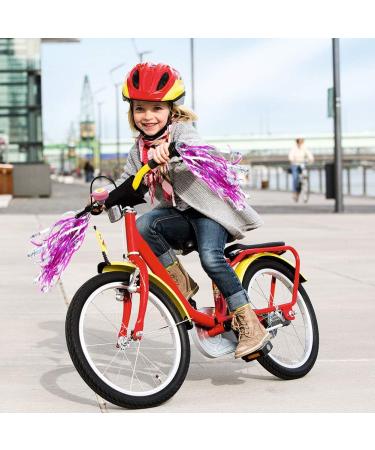Girls Bike Bell and Streamers - Flower Design Bell with 2 Pack Streamers for Children's Bicycle Accessories - Buy Online on GoSupps.com