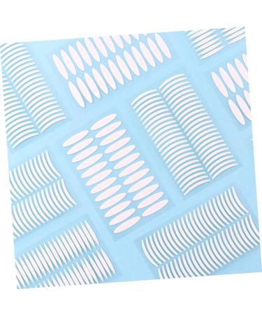 Beaupretty 90 Sheets Big Eye Eyelid Double Stick Tape Makeup Stickers Clear Tape Fiber Lace Eyelid Tape Eyelid Stickers Invisible Tape Makeup Tape Man White Make up Beauty Stickers - Buy Online on GoSupps.com