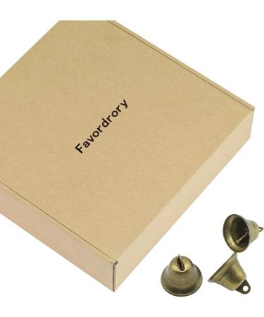 Favordrory 70PCS 38mm/1.5inch Vintage Bronze Jingle Bells - Perfect for Dog Training, Wind Chimes, and Christmas Decor - Buy Online on GoSupps.com