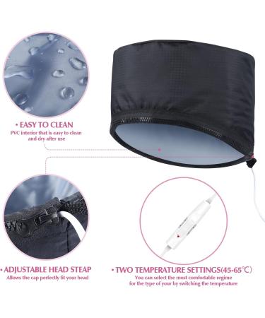 SPHTHPY Hair Heating Cap - Deep Care Thermal Cap for Nourishing Hair Treatments | International Shipping Available - Buy Online on GoSupps.com