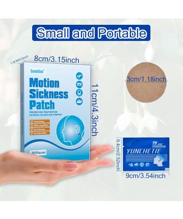 Quelless Motion Sickness Patches 36 Count - Sea Sickness Relief for Cruise Nausea and Vertigo - Behind-the-Ear Nausea Patches - Buy Online on GoSupps.com