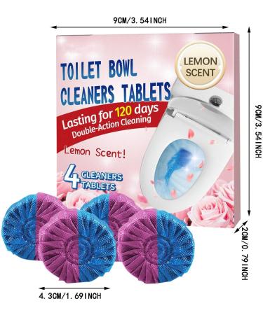 Toilet Toilet Cleaning Block Stains Odors Household Toilet Cleaning Block Household Static Remover for Bed (Blue One Size) Blue One Size - Buy Online on GoSupps.com
