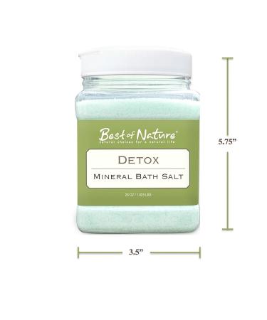 Detox Mineral Bath Salt - 100% Pure & Natural | Buy Online Now - Buy Online on GoSupps.com