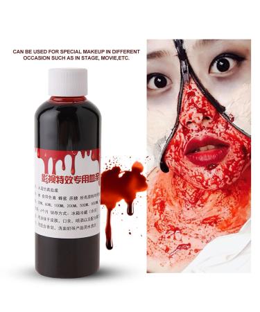 QKISS Professional Artificial Blood Gel - 100ml Zombie Makeup & Halloween Tools for Kids with Sequins & Scar Wax - Buy Online on GoSupps.com
