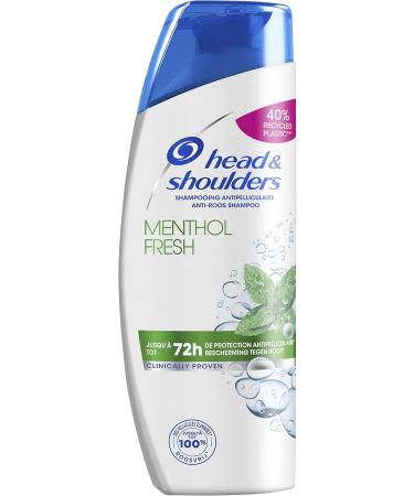 Head & Shoulders Menthol Fresh Anti-Dandruff Shampoo Deeply Cleanses Hair and Scalp Fresh Minty Sensation Pack of 6x285 ml - Buy Online on GoSupps.com