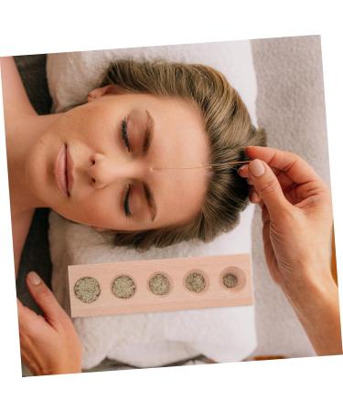 Beavorty 1 Set Aita Form Massage Device - Heat Moxibustion with Moxa Shapes for Home Health & Wellness - Large Beech Moxibustion Pillar - Buy Online on GoSupps.com