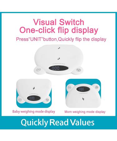 Repgfor Baby Scale/Baby Scales for Weighing/Toddler Scale/ Pet Scale/Baby Weight Scale Tare and Hold Function Suitable for Babies  Infants  Adults  Pets  Puppies  Cats  Dogs - Buy Online on GoSupps.com