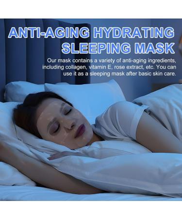 Masque Collag ne (lot de 6) Masque de Nuit Hydrogel Hydratant pour Femmes R tr cit les Pores Am liore L' lasticit pour Tous les Types de Peau 6 unit (Lot de 1) - Buy Online on GoSupps.com