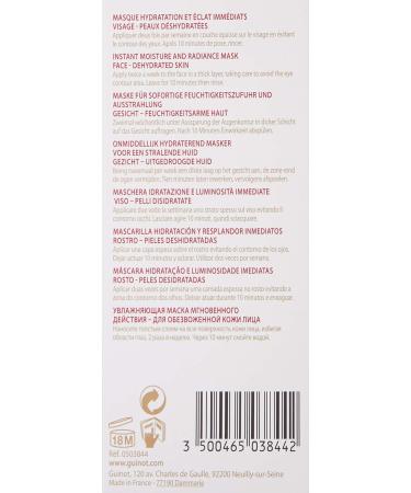 Guinot Moisture Supplying Radiance Mask - 50ml | Hydrating Skincare for a Glowing Complexion | Worldwide Shipping - Buy Online on GoSupps.com