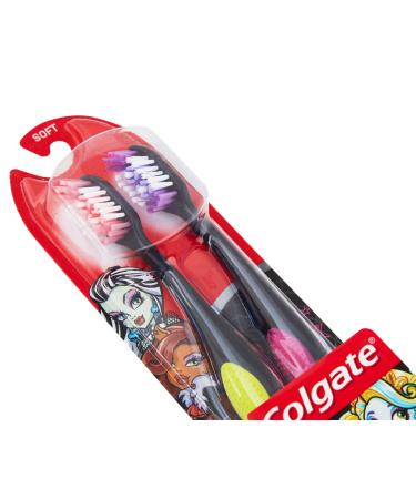 Colgate Monster High Toothbrush Set - Soft Bristles (Colors May Vary) - Buy Online on GoSupps.com