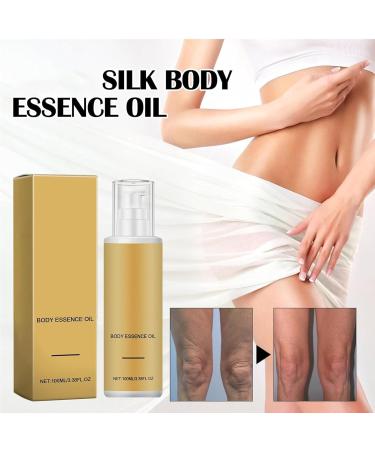 Silk Essence Body Oil Liquid Firming Extract Body Lotion Reduce Fine Lines Smooth Skin - Buy Online on GoSupps.com