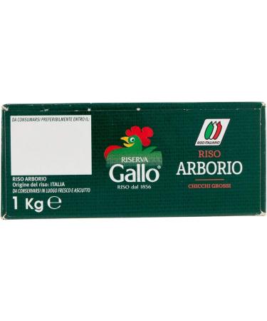 Riso Gallo Gallo - Riz Arborio Chicchi gros - 2 paquets de 1 kg 2 kg  - Buy Online on GoSupps.com