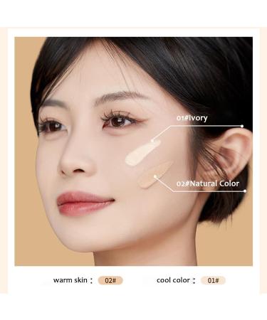 Color Changing Foundation Full Coverage Concealer Foundation Waterproof Lightweight Long Lasting Moisturizing Foundation For All Skin Types - Buy Online on GoSupps.com