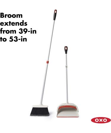 OXO Good Grips Large Sweep Set with Extendable Broom - Efficient Cleaning Solution - Buy Online on GoSupps.com