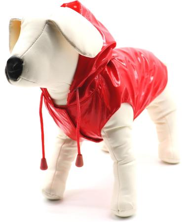 Buy Croci C7274477 Raindrop Cherry Raincoat for Pets - 30 cm | International Shipping Available - Buy Online on GoSupps.com