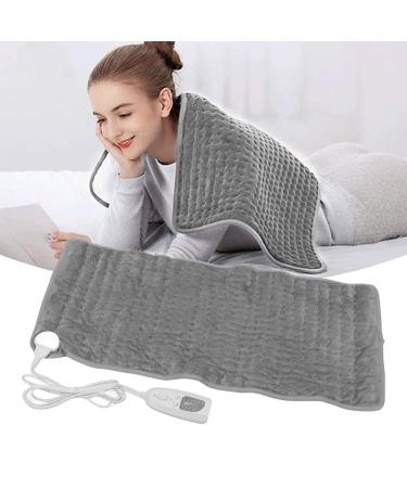 ZJchao Electric Heating Pad for Back Neck & Shoulder - 29.9 x 15.7 | Soft & Comfortable Pain Relief Solution - Buy Online on GoSupps.com