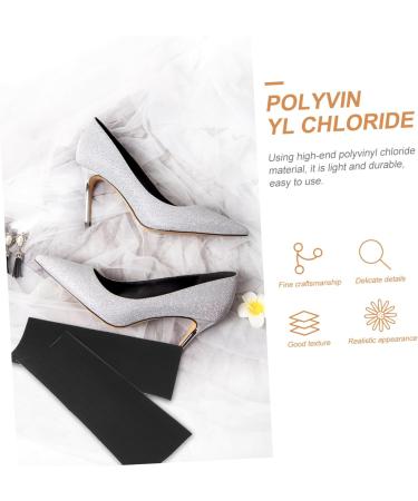 TENDYCOCO 2pcs Anti-Wear Sole Stickers - Non-Skid Self-Adhesive Shoe Pads for High Heels & Sneakers - Durable Outsole Protectors - Buy Online on GoSupps.com