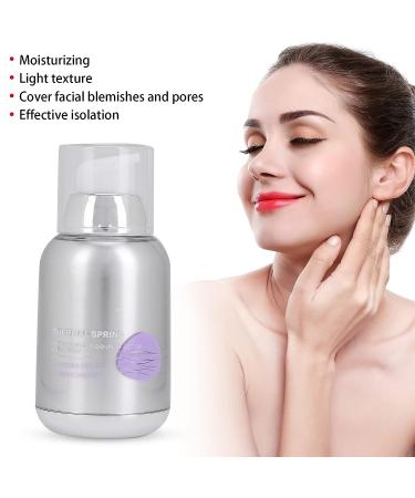 50ml Makeup Primer - Moisturizing & Brightening Waterproof Isolation Cream - Shine Control for Wrinkle & Fine Line Coverage (Purple) - Buy Online on GoSupps.com