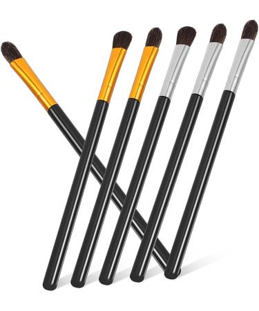 Ipetboom 6pcs Horse Suits Handles and with Hair Make Mix Eyeshadow Professional Blending Ladies Women Tool - Buy Online on GoSupps.com