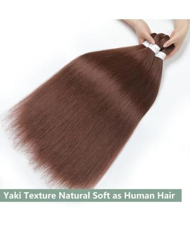 YDDM 32-Inch Pre-Stretched Braiding Hair Extensions - 6 Packs Jumbo Brown Kunsthaar for Braids (30#) - Art Hair Design - Buy Online on GoSupps.com