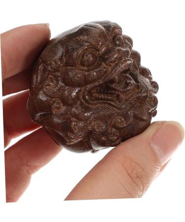 Beavorty 2st Wenwan Meditation Zen Statue - Vintage Wooden Animal Figure for Office & Home D cor Buddha Ornament from Vietnam Agarwood - Buy Online on GoSupps.com