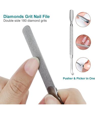 VOGARB Large Nail Clippers Set for Thick/Ingrown Nails 5pcs in 1 Toenail and Fingernail Long Handle Nipper Auto Lock Wide Opening Cutter Podiatrist Pedicure Tool for Adult Seniors (JCDKL5P) - Buy Online on GoSupps.com