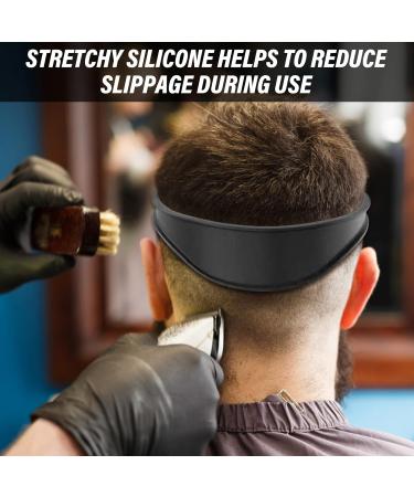 Headband for Cutting Silicone Haircuts - DIY Household Shaving & Clean Hold (Gray + Red) - Buy Online on GoSupps.com
