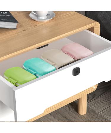 Zuiaso 1-Pack Daily Pill Organizer - 8 Compartments Travel-Friendly Vitamin Container Portable Green Medical Pill Box - Buy Online on GoSupps.com