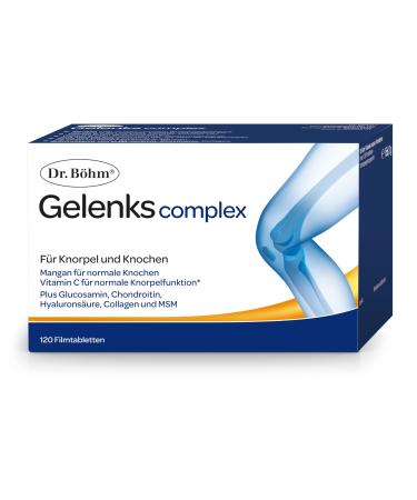 Dr. B hm Joint complex 120 tablets: Dietary supplement for cartilage bones and joints 120 pieces (1 pack)