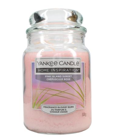 Yankee Candle Island Sunset Tropical Fruits and Citrus Paradise Scent Soothing Breeze of Island Sunset - Large
