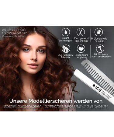 Premium Effilier Scissors - 6-Inch Hairdressing & Thinning Shears with Storage Case - Ideal for Professional Modeling & Styling - Buy Online on GoSupps.com