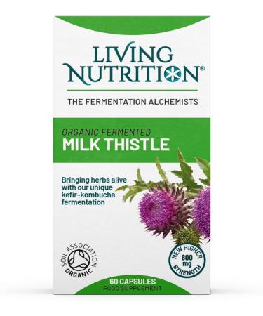 Living Nutrition Organic Fermented Sprouted Milk Thistle - Buy Online on GoSupps.com