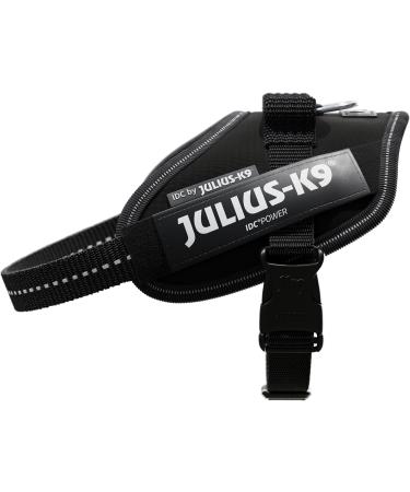 IDC Powerharness XS/Mini-Mini - Black | Premium Pet Harness for International Shipping | Comfort & Control - Buy Online on GoSupps.com