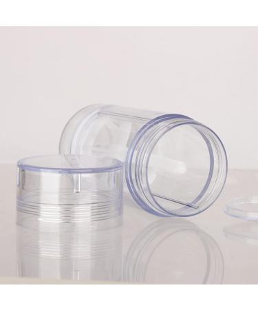 COSIDEA 6pcs Clear Round empty 75g / 2.5OZ deodorant containers Bottom Filling large twist up tubes for hair wax chapstick bottle 75g/2.5oz Clear - Buy Online on GoSupps.com