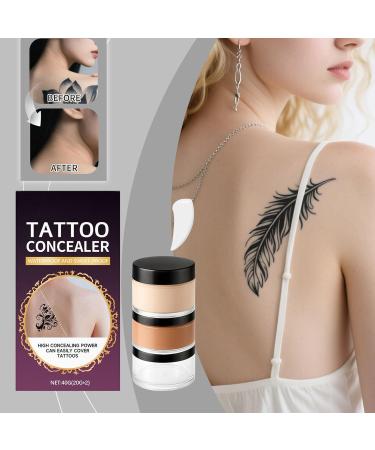  Misaakoeq Water Resistant Body Concealer | Waterproof Leg Makeup Invisible Foundation Sweat Resistant for Party Cosplay - Family Event Office Hoax Daily - Buy Online on GoSupps.com