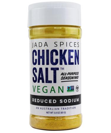 Chicken Salt - Vegan, Non-GMO, NO MSG, Gluten Free, Australia's Best Selling All-Purpose Seasoning (Reduced Sodium)