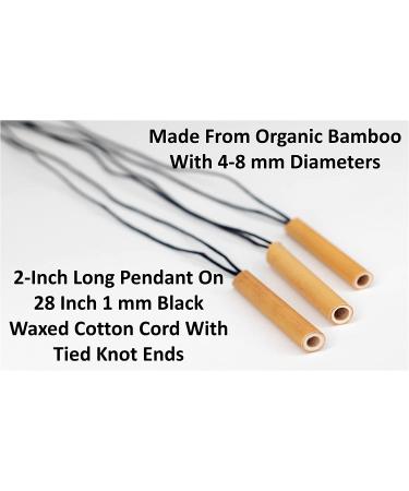 3-Pack Stress Straws: Mindful Breathing Necklace Set for Anxiety Relief and Deep Breathing Exercises - Yoga Jewelry for Meditation - Buy Online on GoSupps.com
