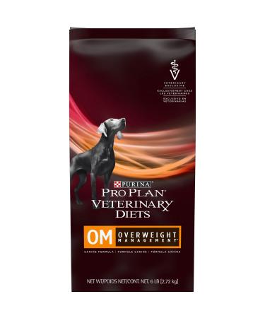 Purina Pro Plan Veterinary Diets OM Overweight Management Canine Formula Dry Dog Food, 6 lbs.