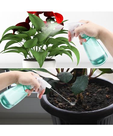 Gvolatee 3 STK 500ml Refillable Transparent Spray Bottles - Professional Water Sprayer for Plants Hair & Cleaning - Durable Plastic Atomizer - Buy Online on GoSupps.com
