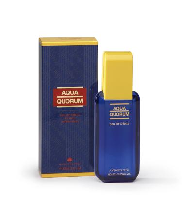 Quorum Antonio Puig Aqua for Men Edu de Toilette Spray 3.4 Ounce