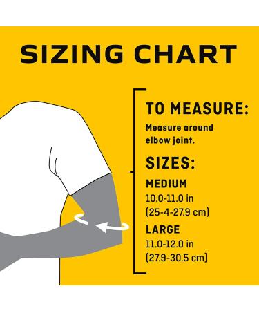 FUTURO Comfort Elbow Support with Pressure Pads | Adjustable Comfort Straps | Large Size for Optimal Pain Relief - Buy Online on GoSupps.com