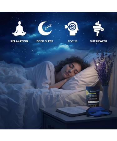 BloomBoost Magnesium Glycinate Powder Upgraded Formula with Vanilla Coconut Powder GABA L-Theanine Ashwagandha and Chamomile Natural Berry Flavor - Perfect for Evening Wind-Down & Cozy Nights - Buy Online on GoSupps.com