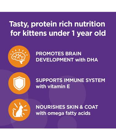 IAMS Perfect Portions Healthy Kitten Wet Food - Chicken Recipe Pat , Pat and Cuts in Gravy - Buy Online on GoSupps.com