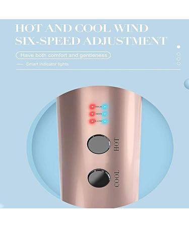 Portable Cordless Hair Dryer Hand-held Wireless Hair Dryer Rechargeable Blow Dryer for Blowing Hair Painting Drying Gold - Buy Online on GoSupps.com