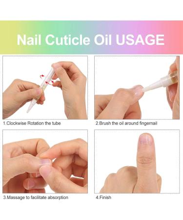 Huile Cuticules Ongles Stylo Layhou 15Pcs Huiles pour Cuticules Stylo Huile Revitalisant la Cuticule Mix Taste Nail Art Ensemble de Kit de Traitement - Buy Online on GoSupps.com