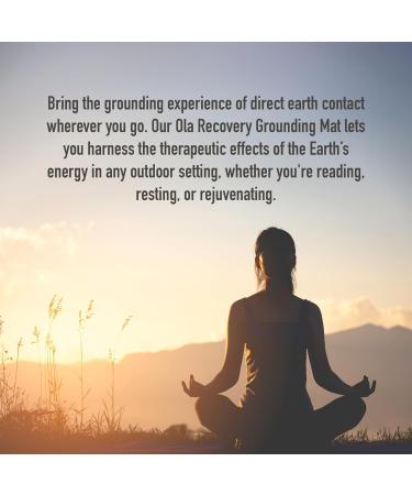 Ola Recovery Grounding Mat - Sleep Better Reduce Inflammation & Pain Relief - Ideal for Indoor Use International Shipping Available - Buy Online on GoSupps.com