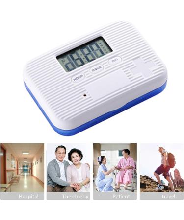 BrilliantDay Electronic Pill Timer-Reminder - Automatic Medication Dispenser with Alarms Clock - Buy Online on GoSupps.com