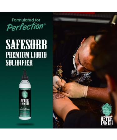 Quick & Super Absorbent Tattoo Ink Solidifier - Liquid Polymer Powder | 6 oz - Buy Online on GoSupps.com