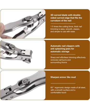 Booplic Nail Clippers Kit for Nail Care Nail Scissors - Buy Online on GoSupps.com