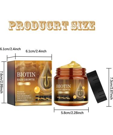 Nmbol Hair Mask Biotin Conditioner for Hair Thickness Biotin Premium Hair Growth Conditioner Biotin & Collagen Conditioner Hair Cream for Hair Growth Collagen Wheat Proteins 120ml - Buy Online on GoSupps.com